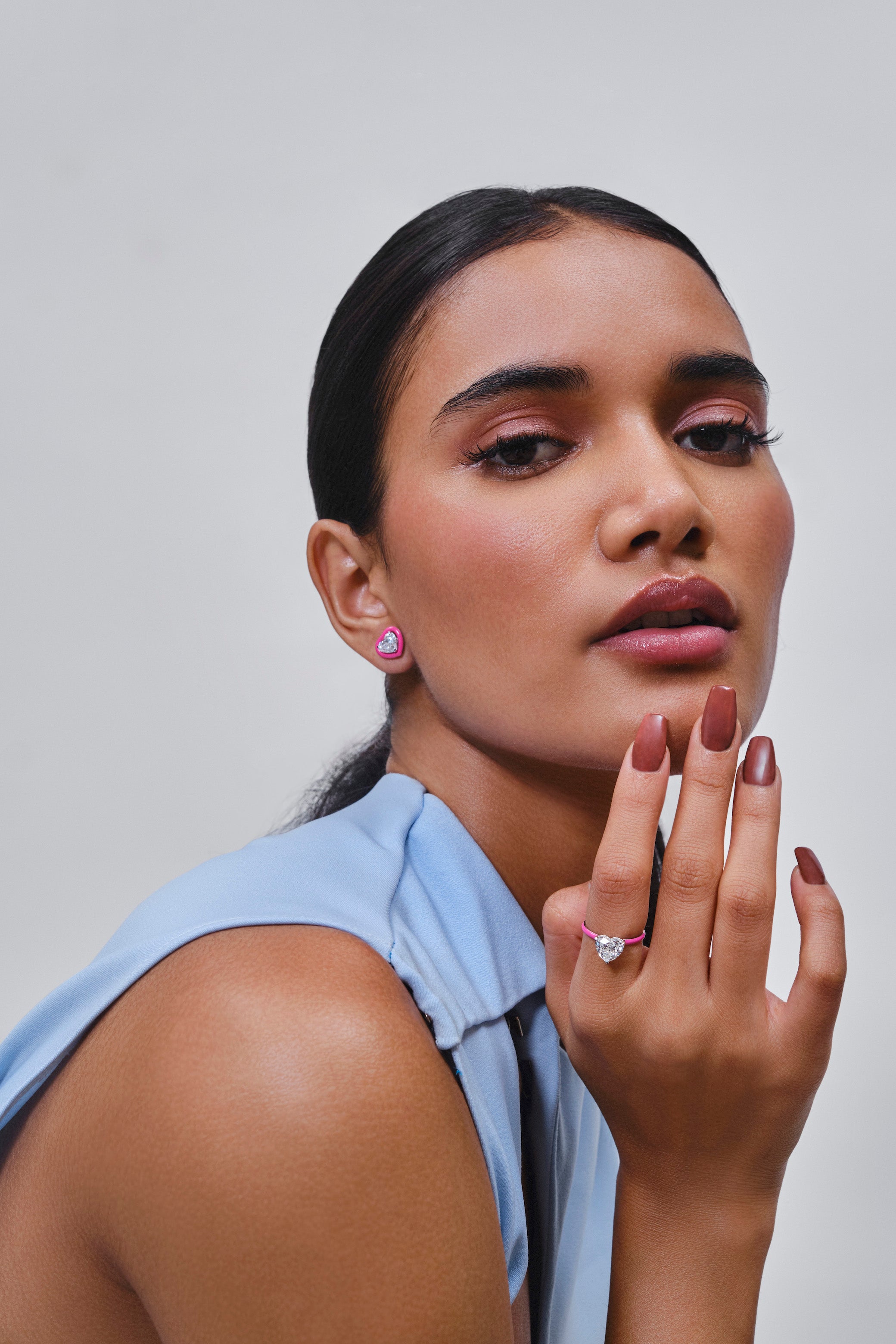 Gulabi Studs Oropel Jewelry